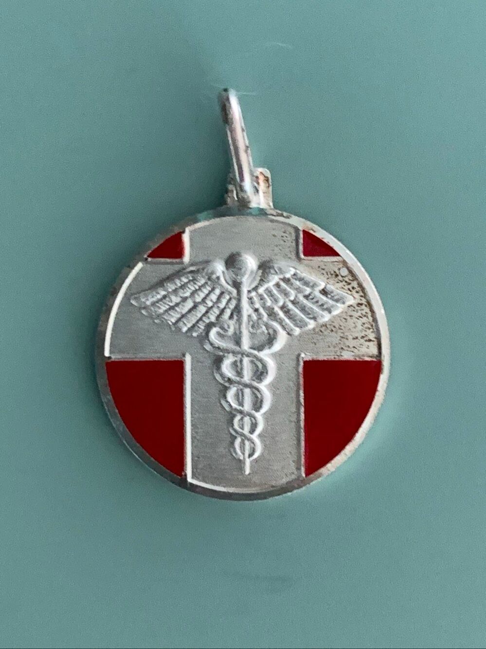 .925 Medic Alert Sterling Silver Jewelry Charm